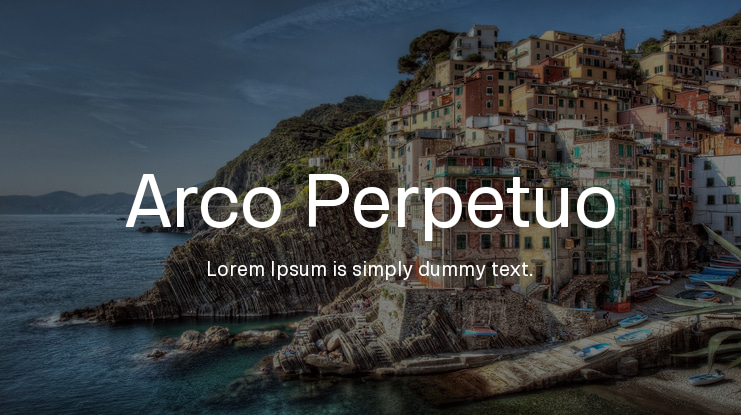 Arco Perpetuo Font