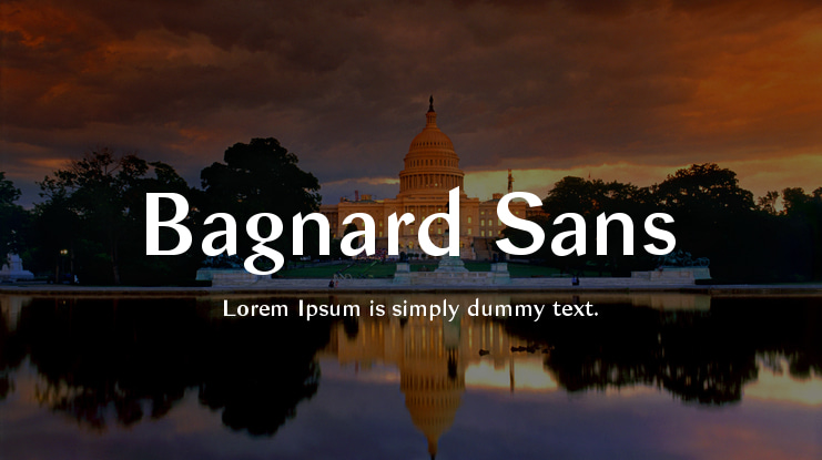 Bagnard Sans Font