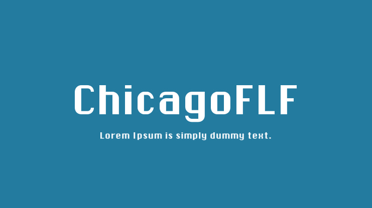 ChicagoFLF Font