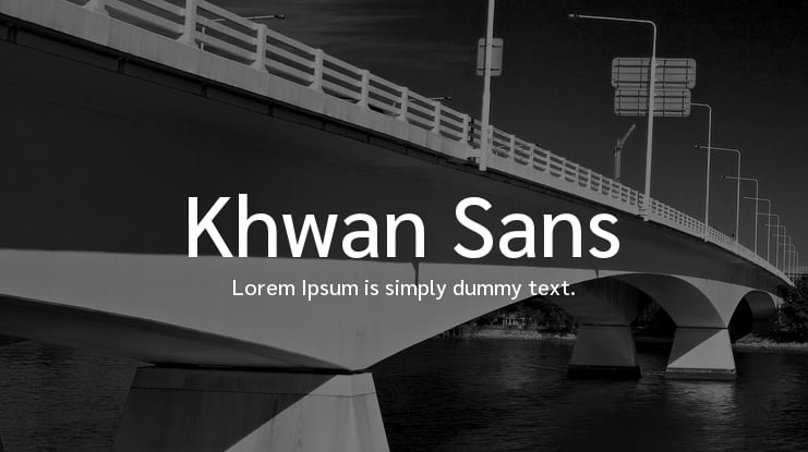Khwan Sans Font Family