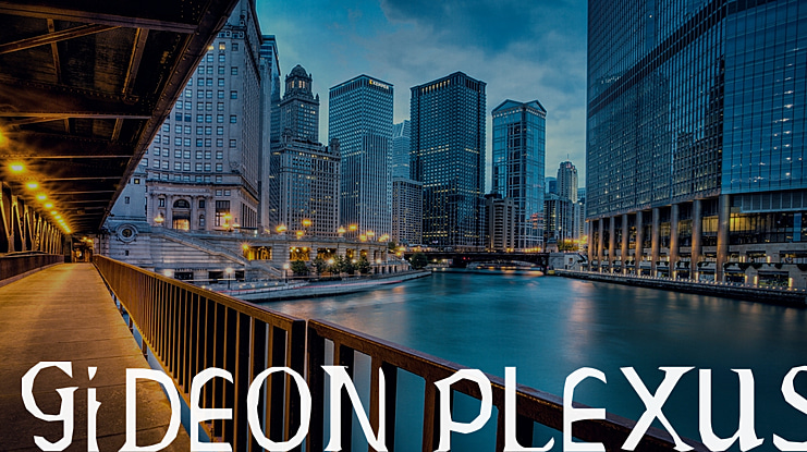 Gideon Plexus Font