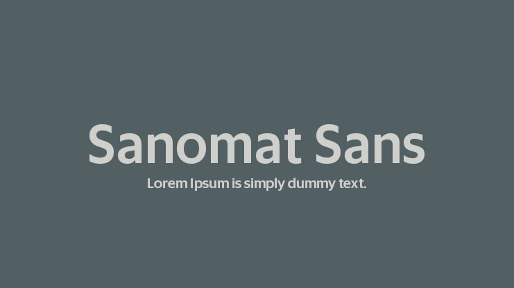 Sanomat Sans Font Family