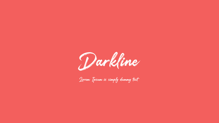 Darkline Font