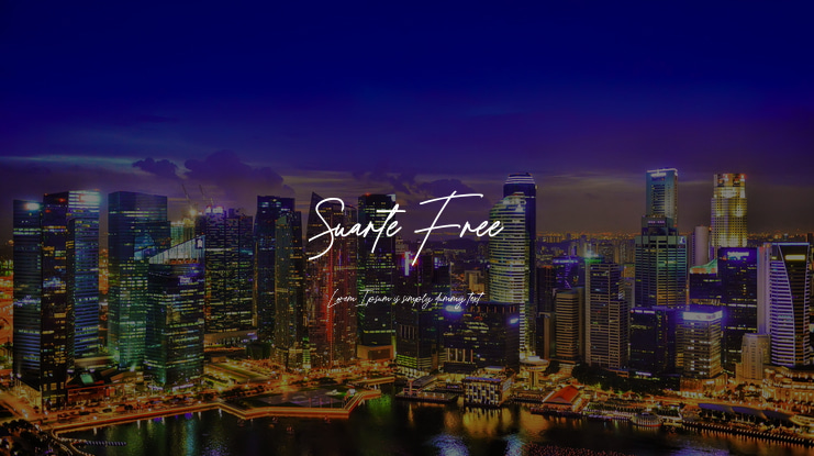 Suarte Free Font