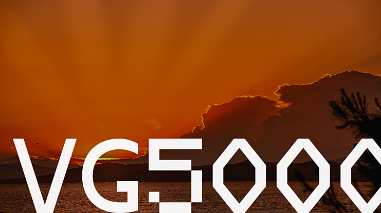 VG5000 Font
