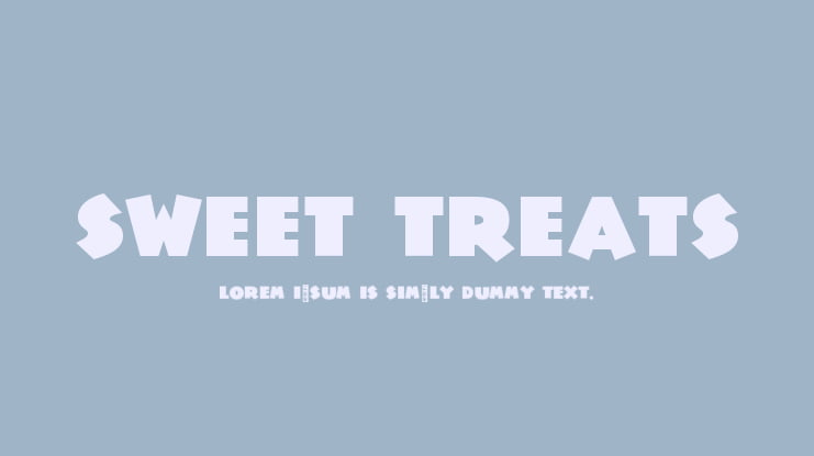 Sweet Treats Font