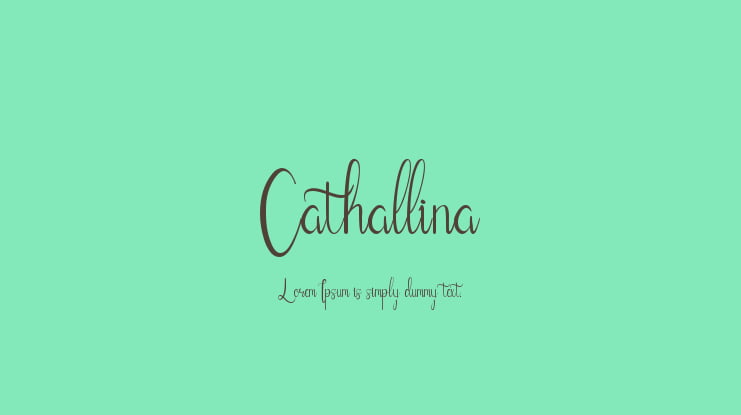 Cathallina Font