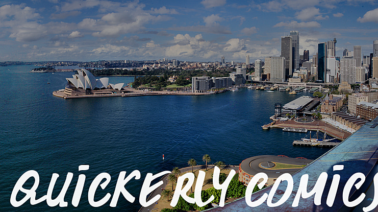 Quickerly Comics Font