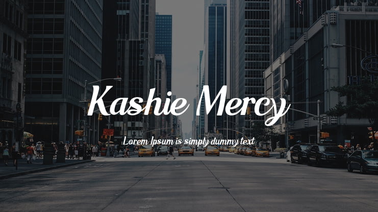 Kashie Mercy Font