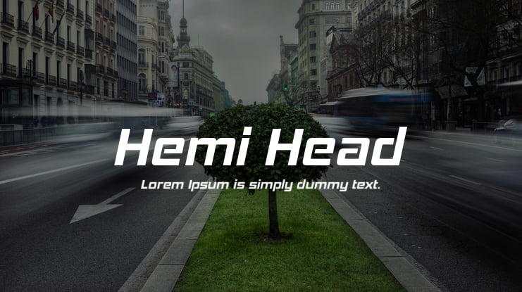 Hemi Head Font