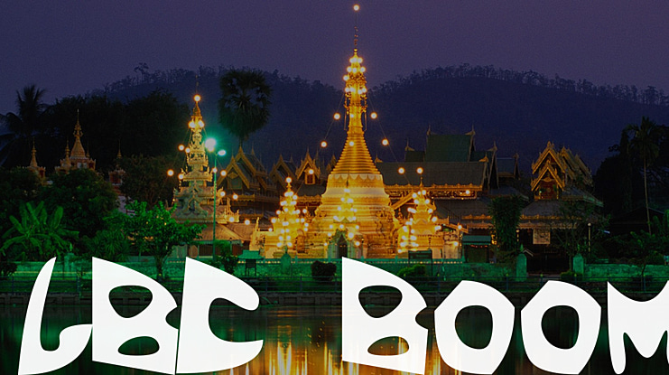 LBC Boom Font