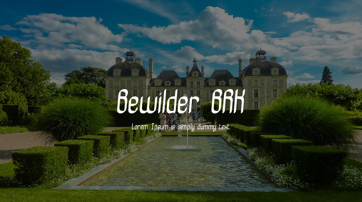 Bewilder BRK Font Family