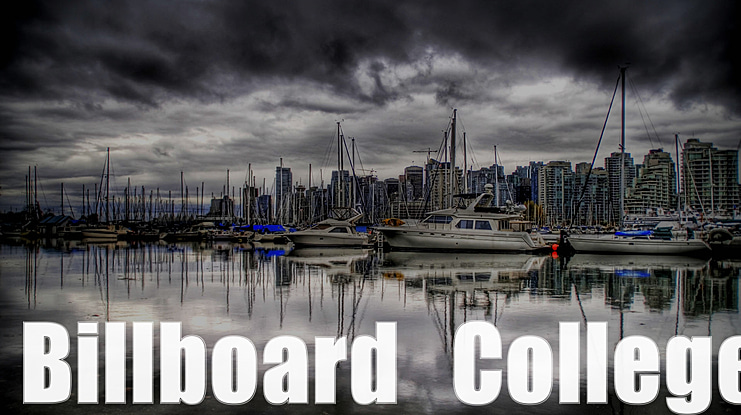 Billboard College Font Family