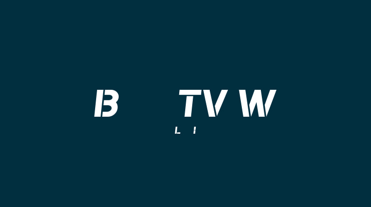 Bomber TV Wide Font