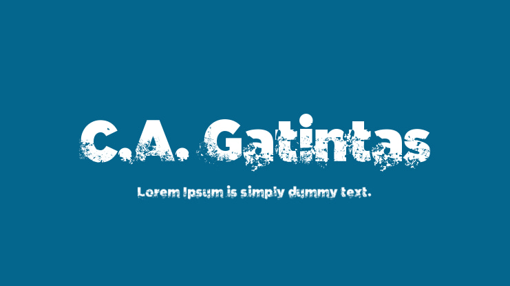 C.A. Gatintas Font
