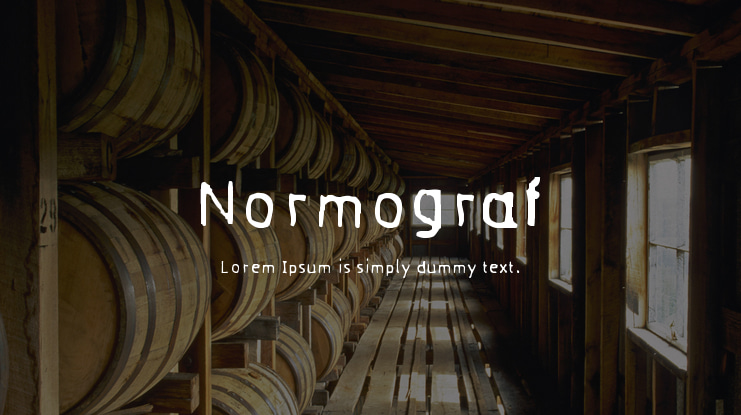 Normograf Font