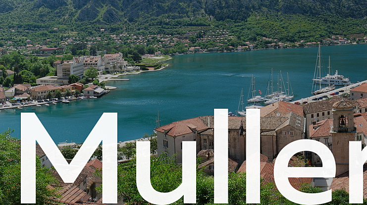 Muller Narrow Font Family