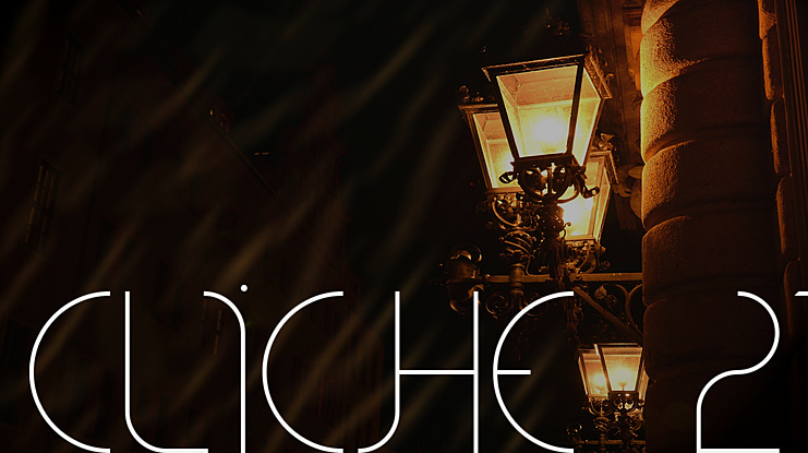 CLiCHE 21 Font Family