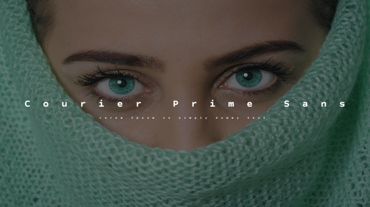 Courier Prime Sans Font Family