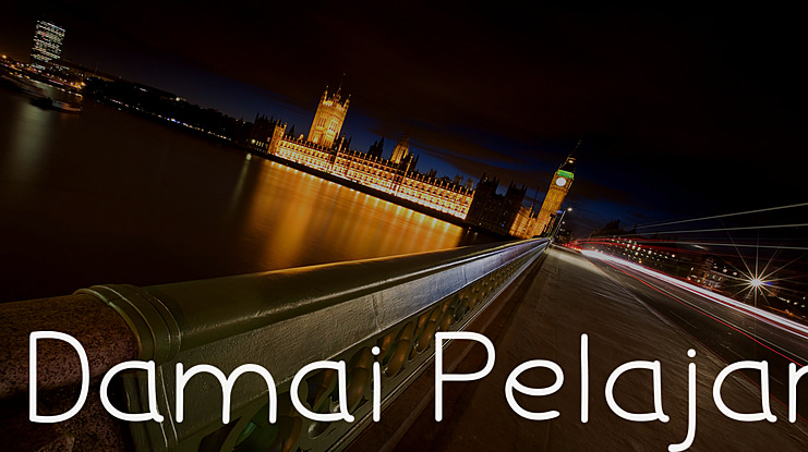 Damai Pelajar Font