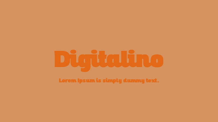 Digitalino Font