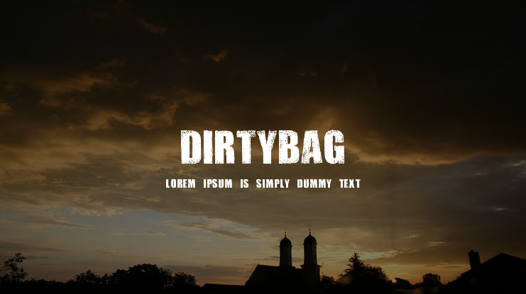 DIRTYBAG Font