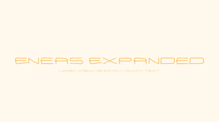 Eneas Expanded Font Family