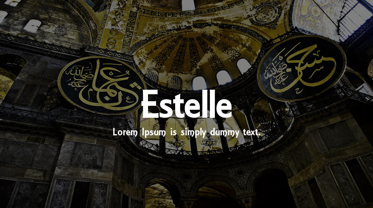 Estelle Font Family