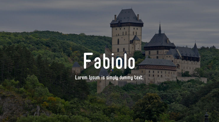 Fabiolo Font Family