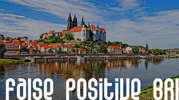 False Positive BRK Font Family