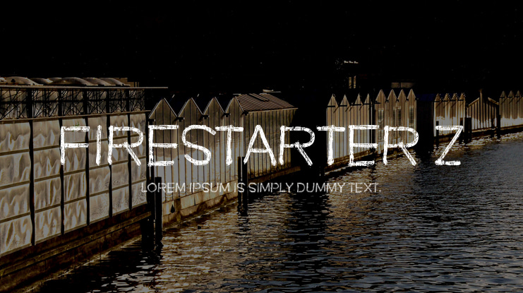 Firestarter Z Font