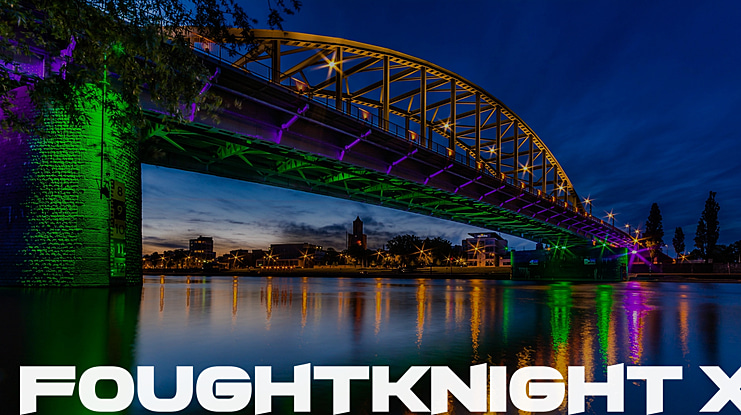 FoughtKnight X Font