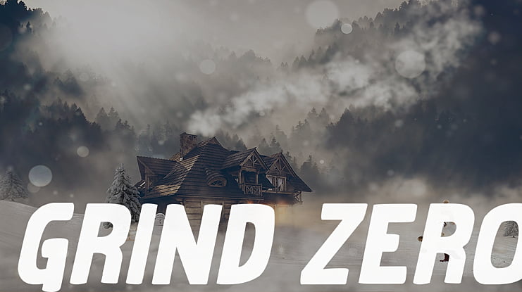 Grind Zero Font Family
