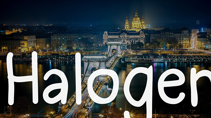 Halogen Font