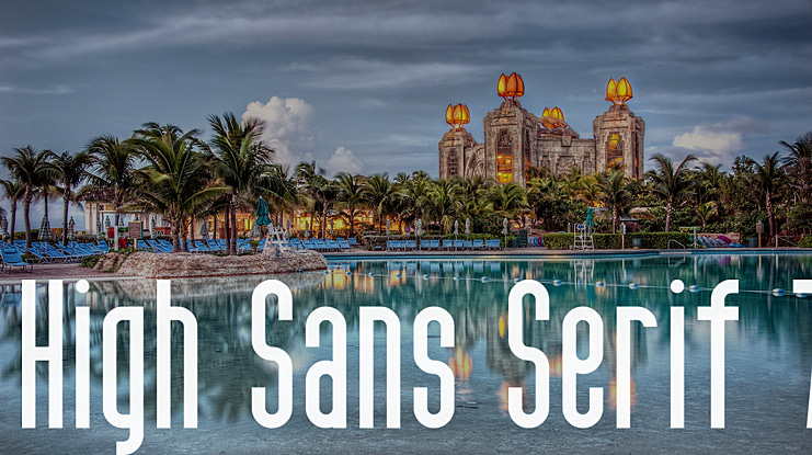 High Sans Serif 7 Font