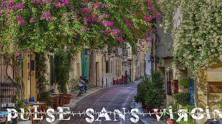 Pulse Sans Virgin Font