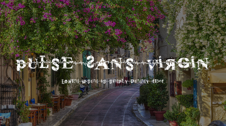 Pulse Sans Virgin Font
