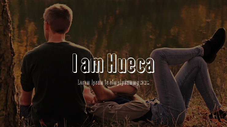 I am Hueca Font