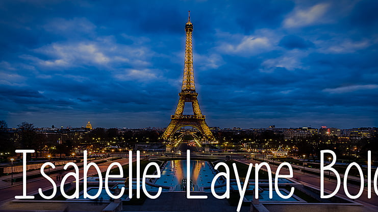 Isabelle Layne Font Family
