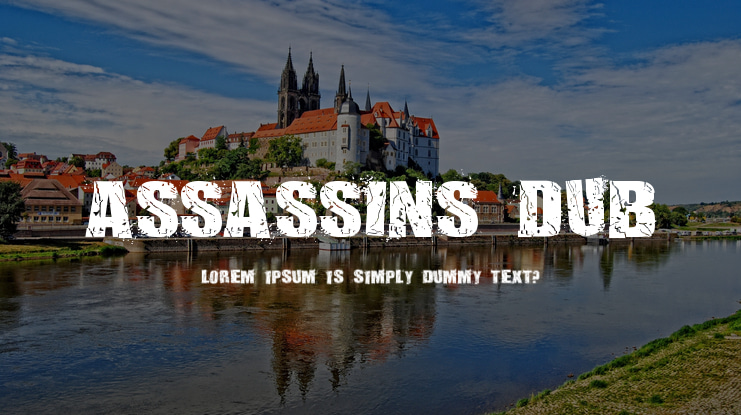 Assassins Dub Font