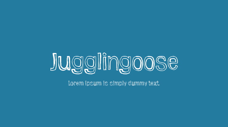 Jugglingoose Font
