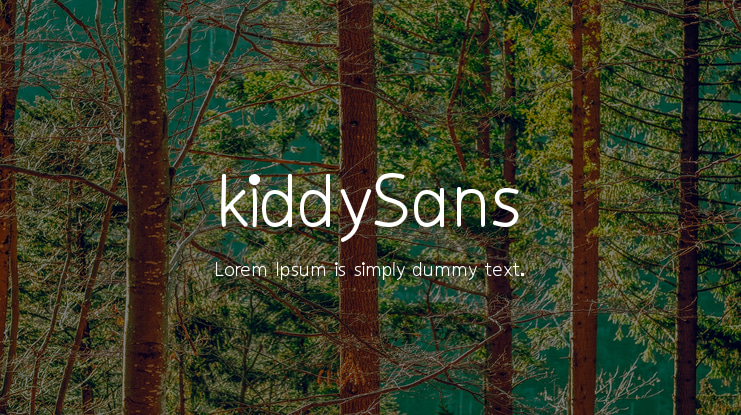 kiddySans Font Family