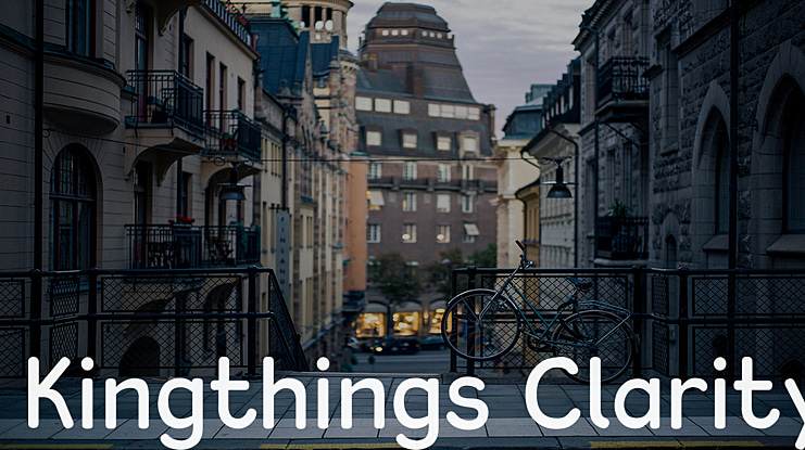 Kingthings Clarity Font