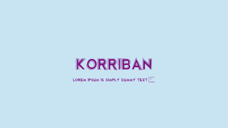 Korriban Font