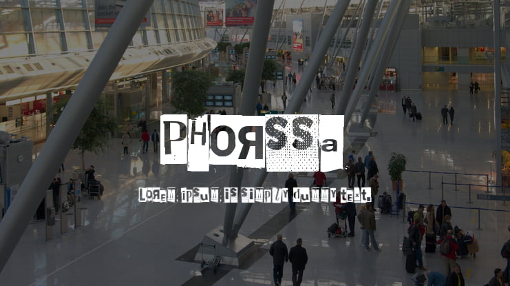 Phorssa Font