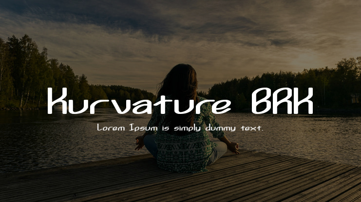 Kurvature BRK Font