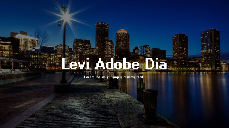 Levi Adobe Dia Font
