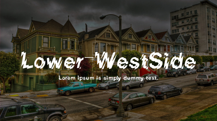 Lower-WestSide Font