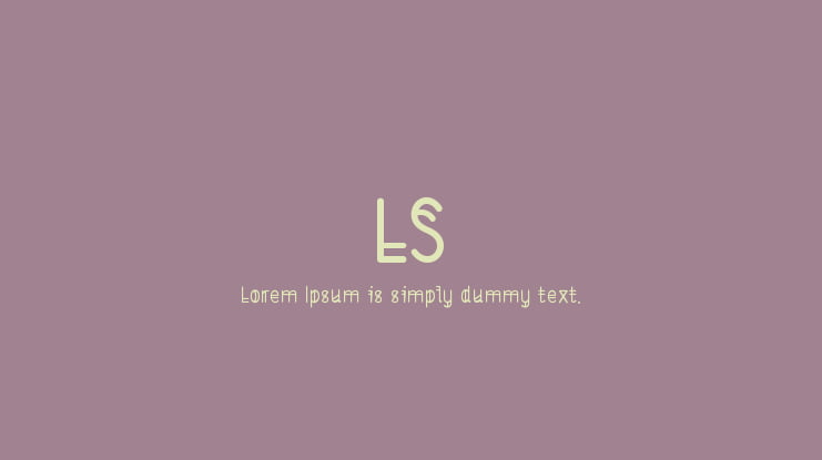 LS Font Family