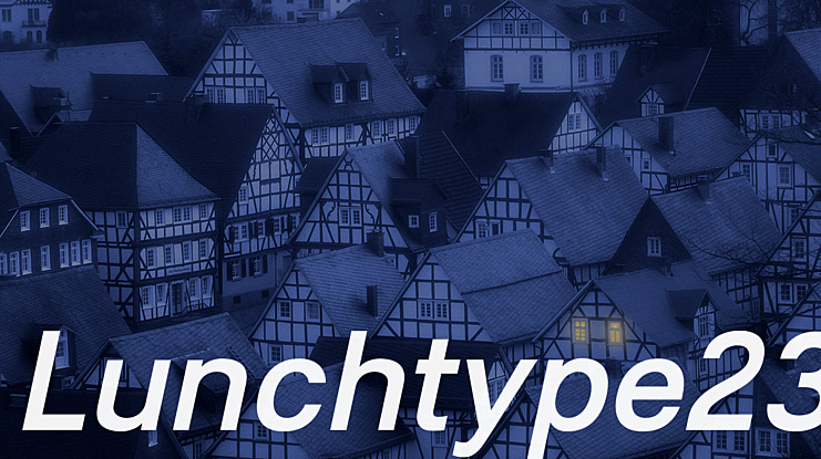 Lunchtype23 Font Family